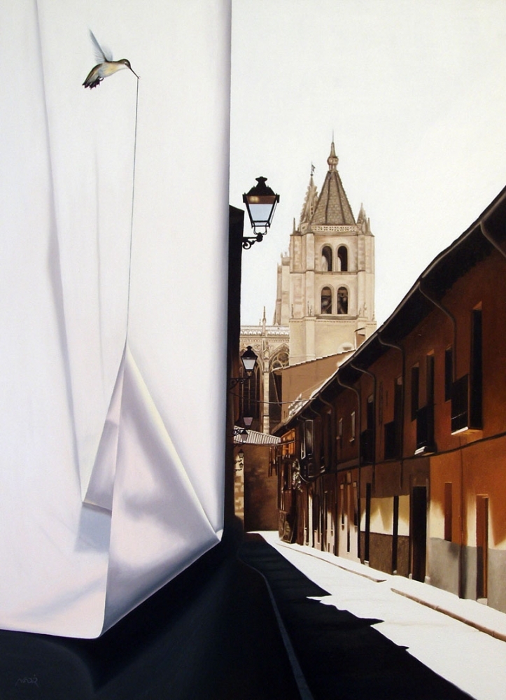 Cathedral oil on canvas